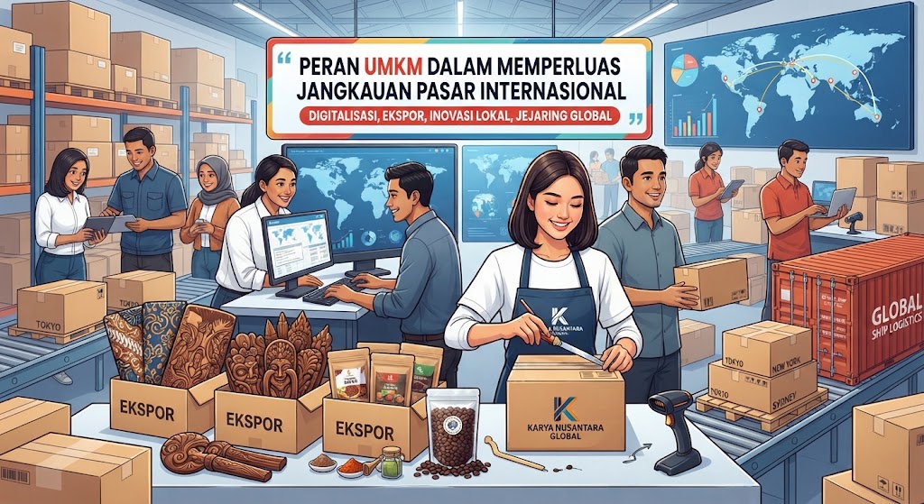 Peran UMKM dalam Memperluas Jangkauan Pasar Internasional