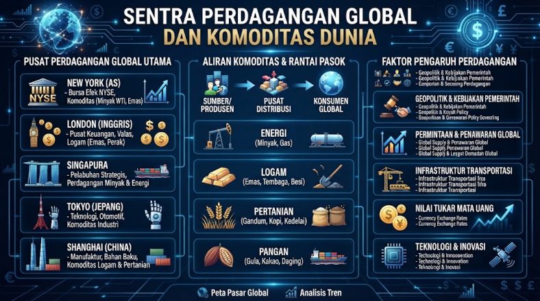 Sentra Perdagangan Global dan Komoditas Dunia